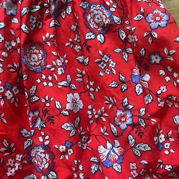 Janie and Jack Floral Ruffle Trim Dress - Picture 7 of 13